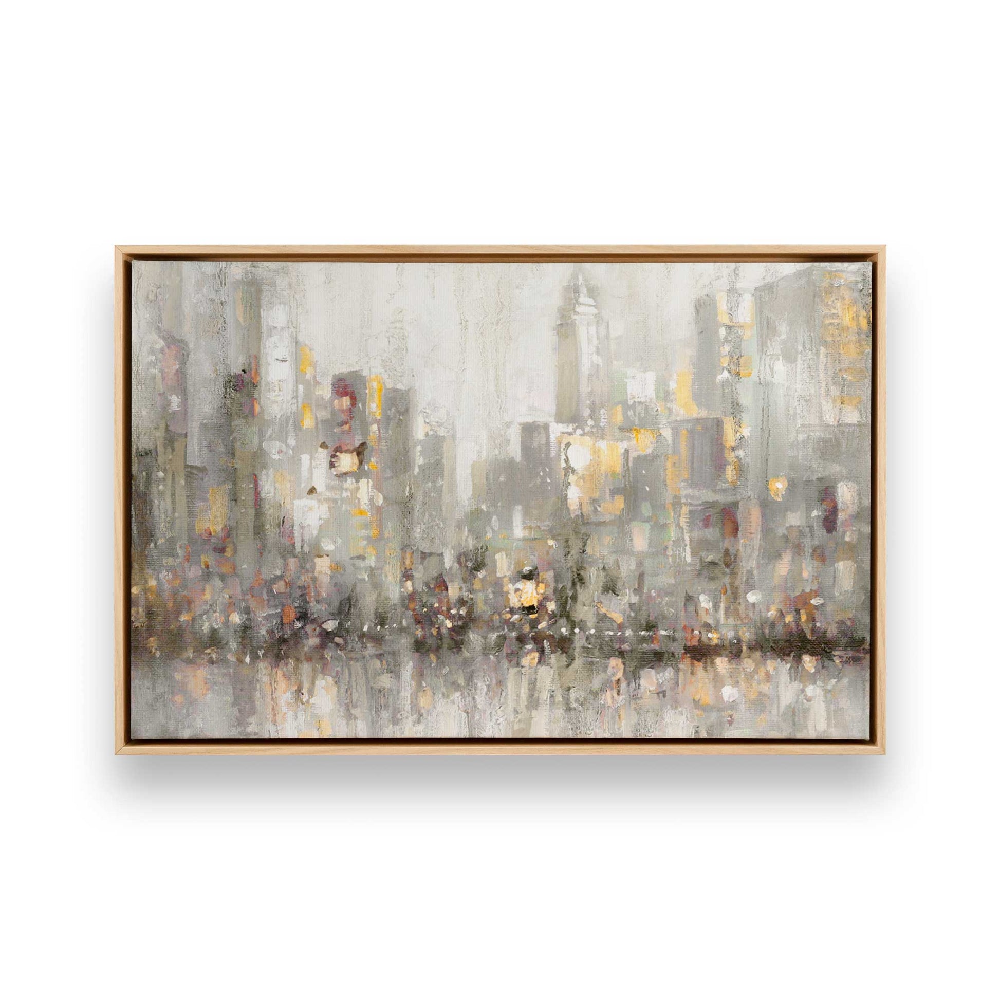 [Color:American Maple], Picture of art in a American Maple frame