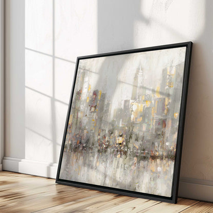 City Silhouettes Print on Canvas