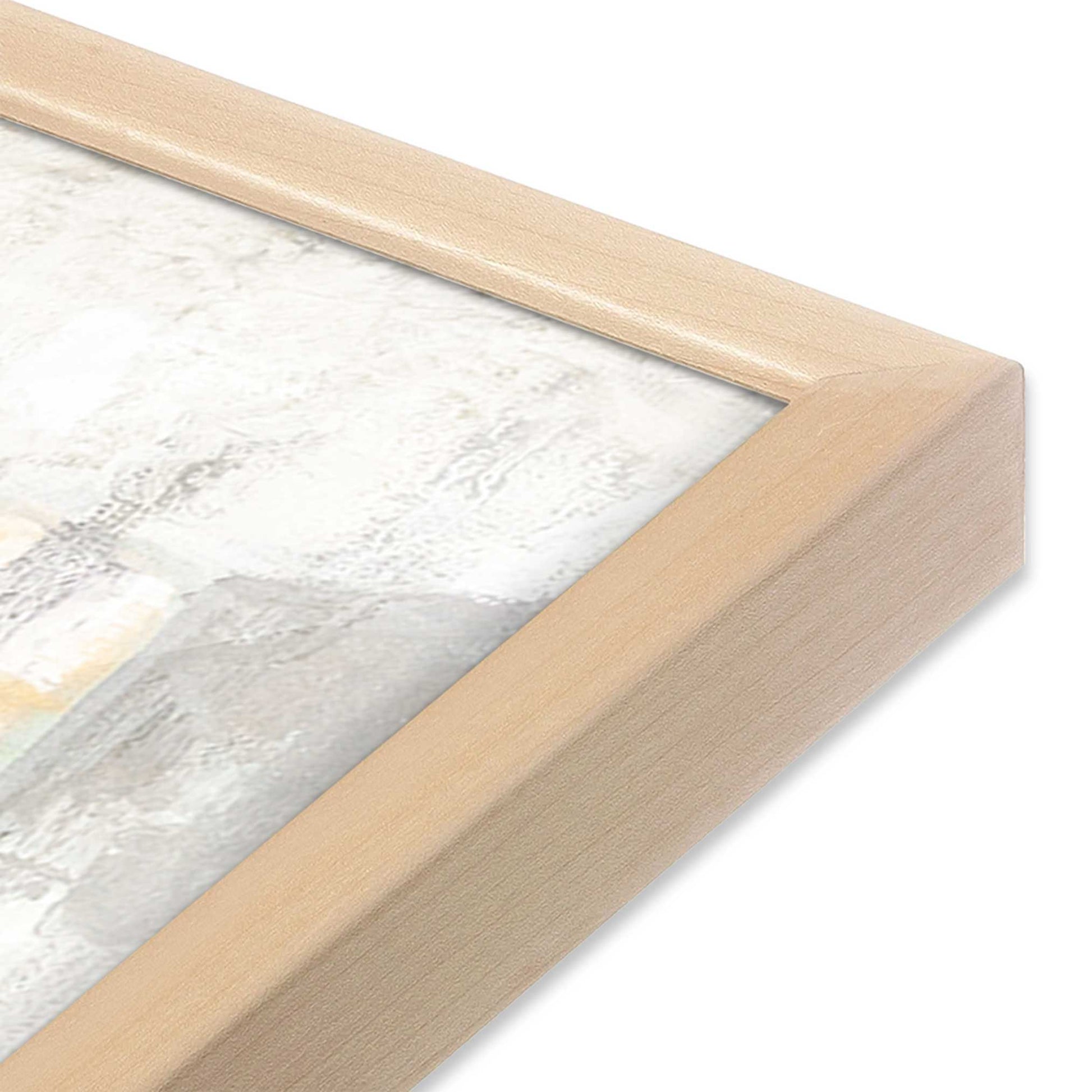 [Color:Raw Maple], Picture of art in a Raw Maple frame of the corner