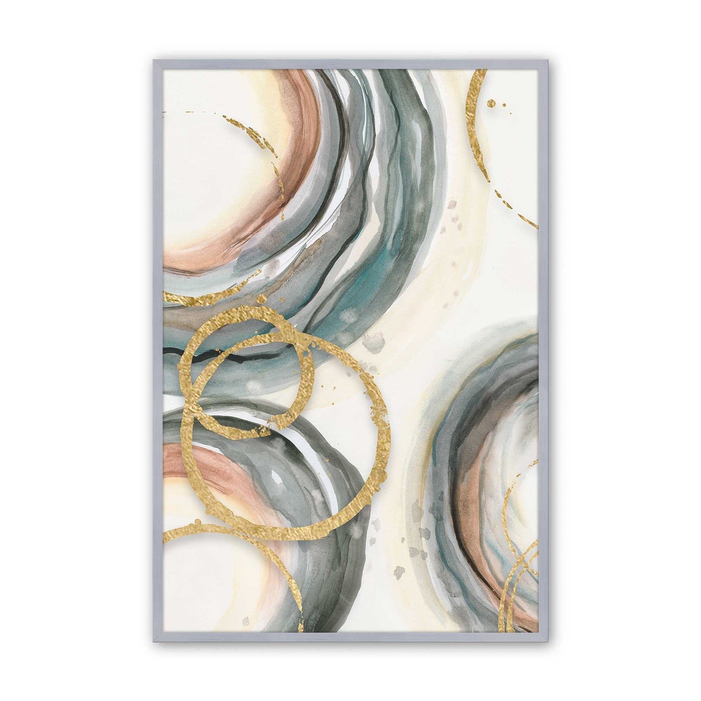 [Color:Polished Chrome], Picture of art in a Polished Chrome frame