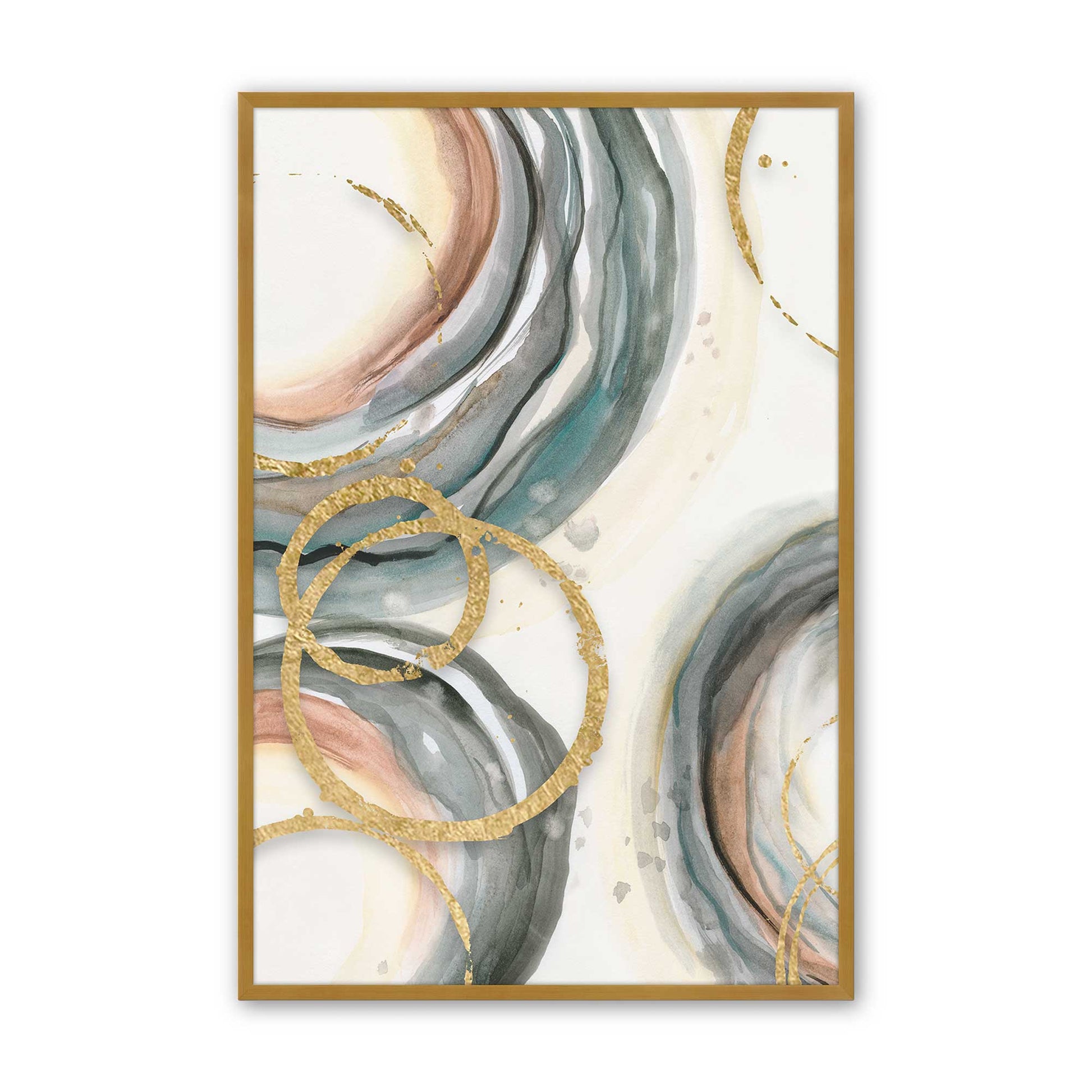 [Color:Polished Gold], Picture of art in a Polished Gold frame