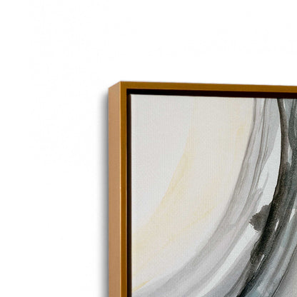 [Color:Polished Gold], Picture of art in a Polished Gold frame at an angle