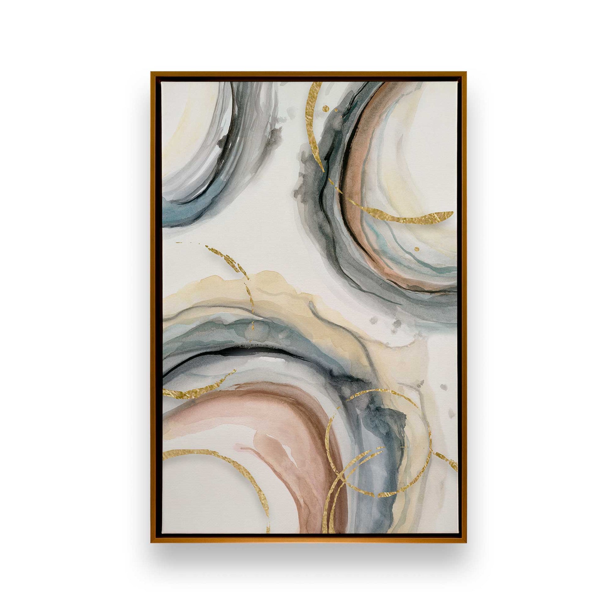 [Color:Polished Gold], Picture of art in a Polished Gold frame