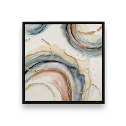 [Color:Satin Black], Picture of art in a Satin Black frame