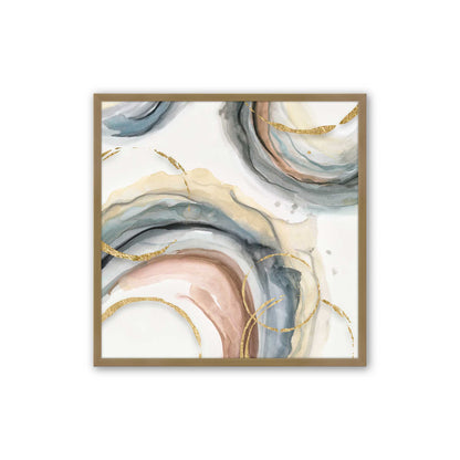 [Color:Brushed Gold], Picture of art in a Brushed Gold frame