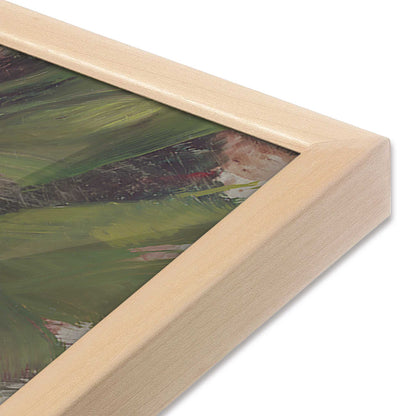 [Color:Raw Maple], Picture of art in a Raw Maple frame of the corner