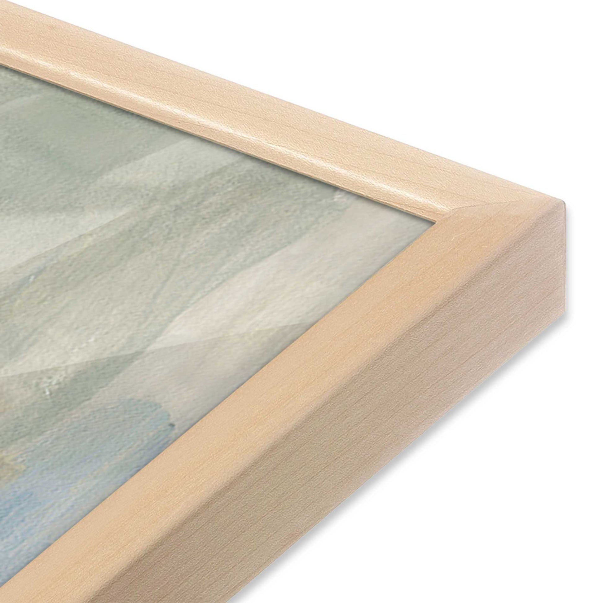 [Color:Raw Maple], Picture of art in a Raw Maple frame of the corner