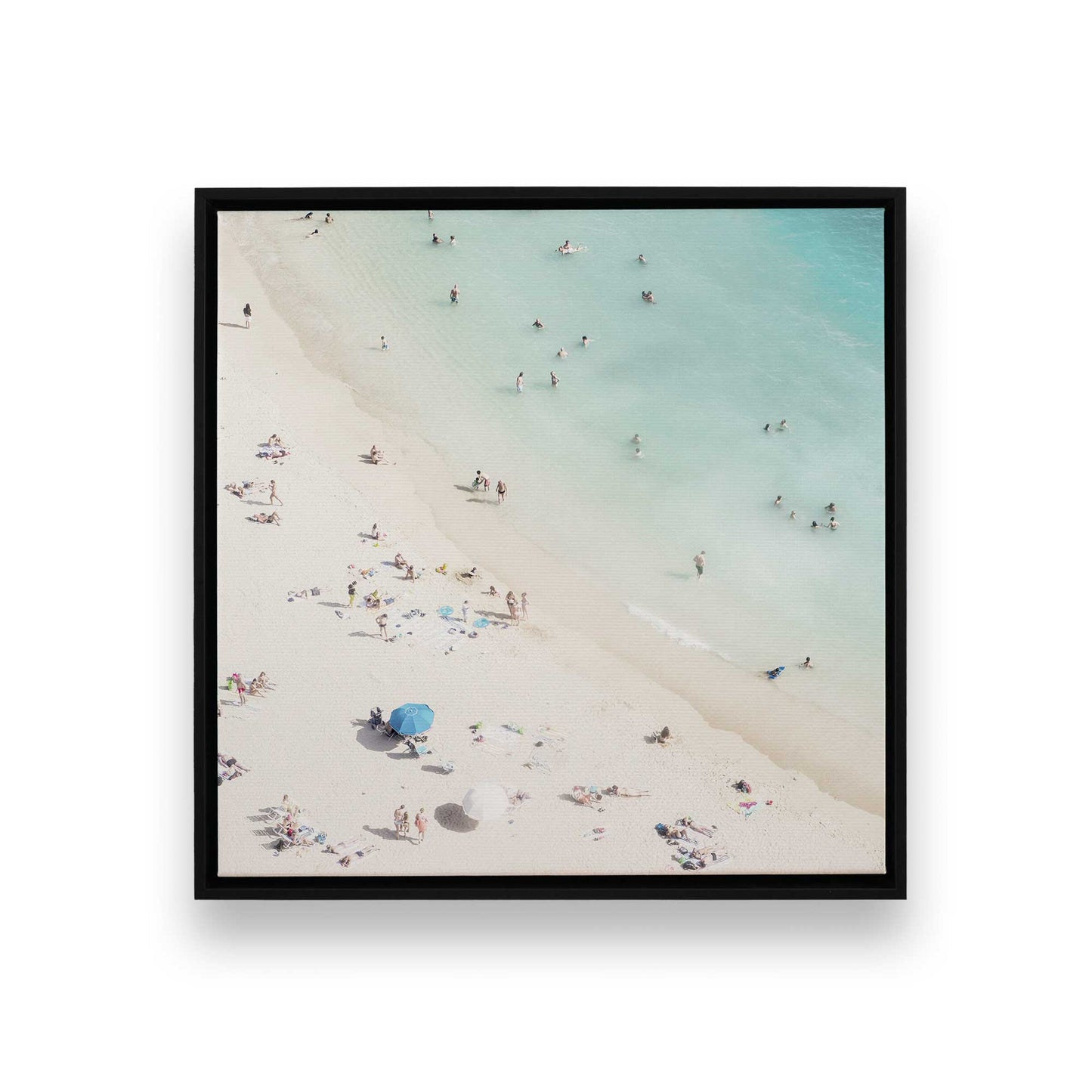 [Color:Satin Black], Picture of art in a Satin Black frame