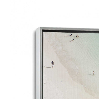 [Color:Polished Chrome], Picture of art in a Polished Chrome frame at an angle
