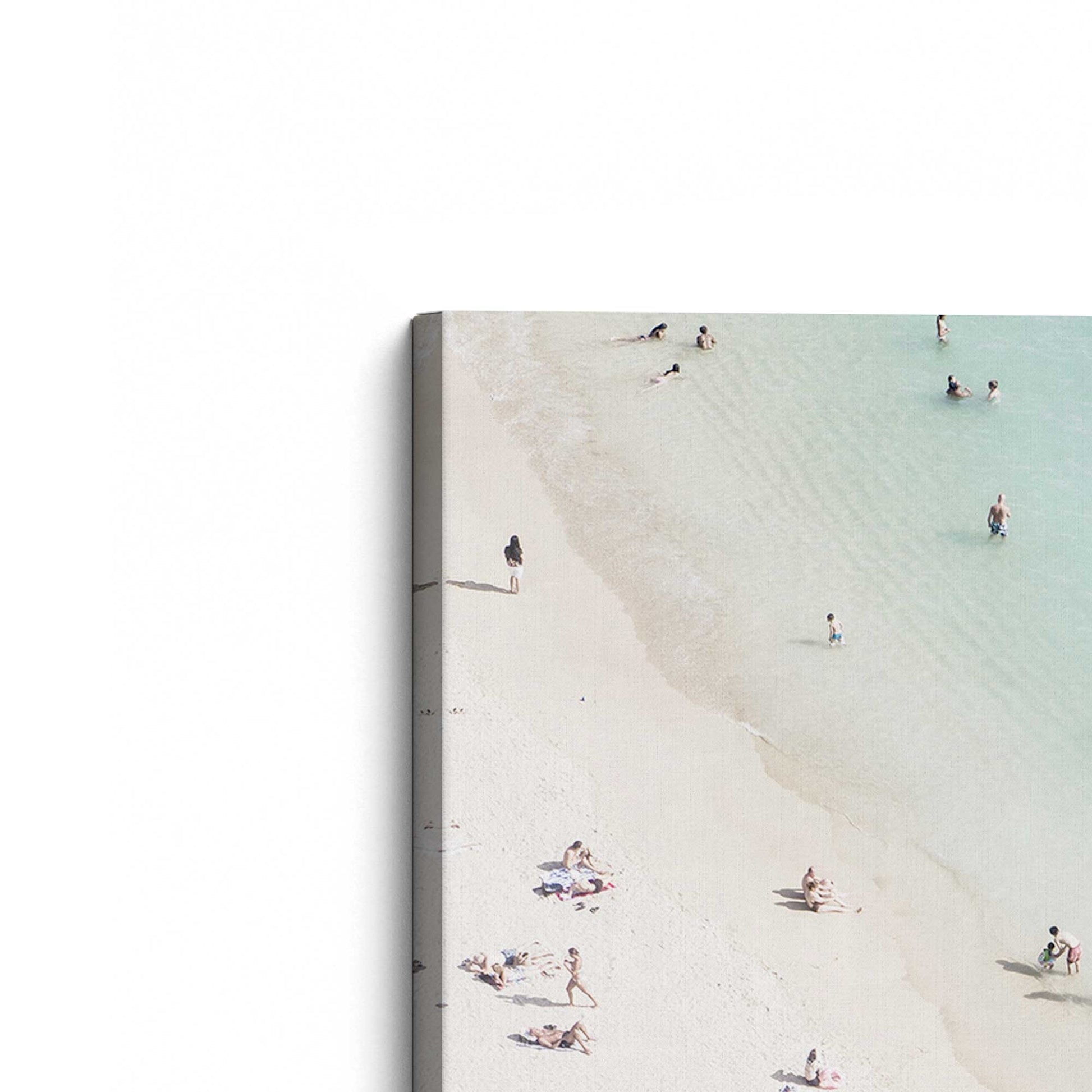 [Color:Stretched Canvas], Picture of art at an angle