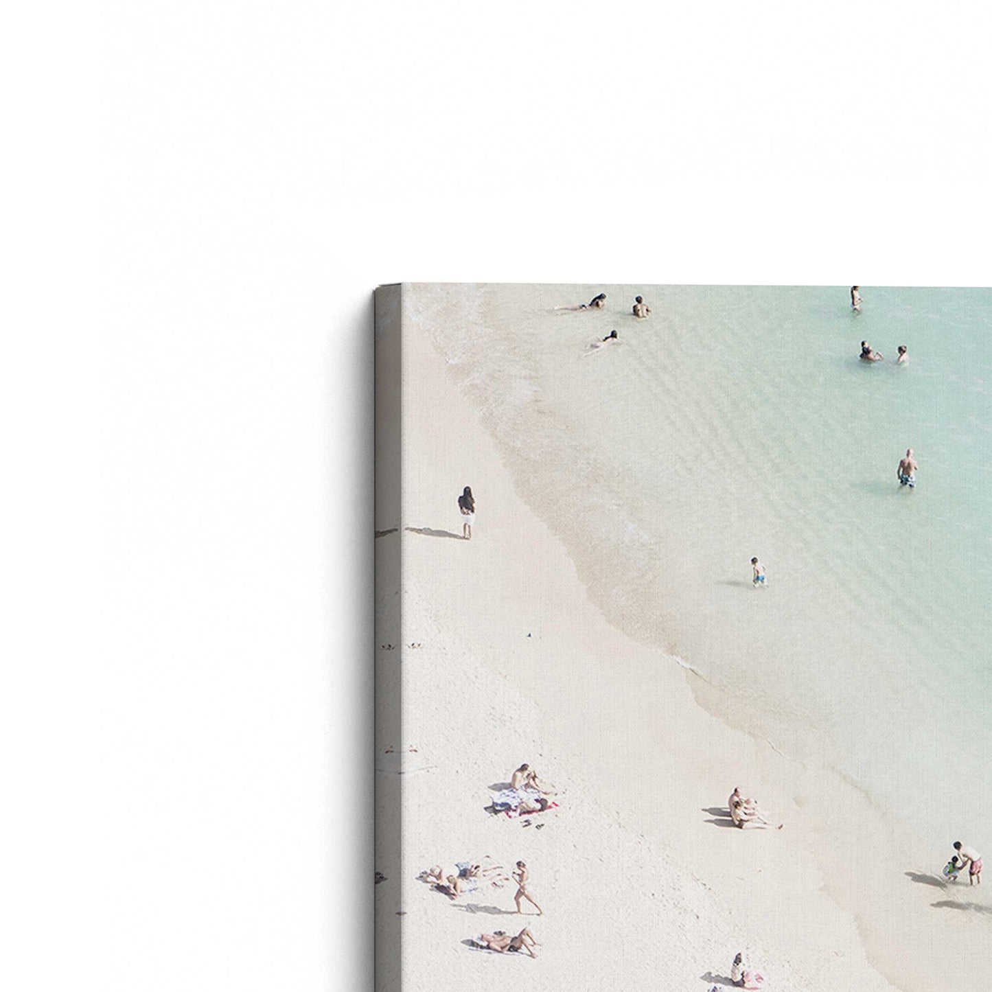 [Color:Stretched Canvas], Picture of the corner of the art