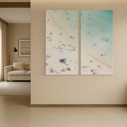 [Color:Stretched Canvas], Picture of art in a room