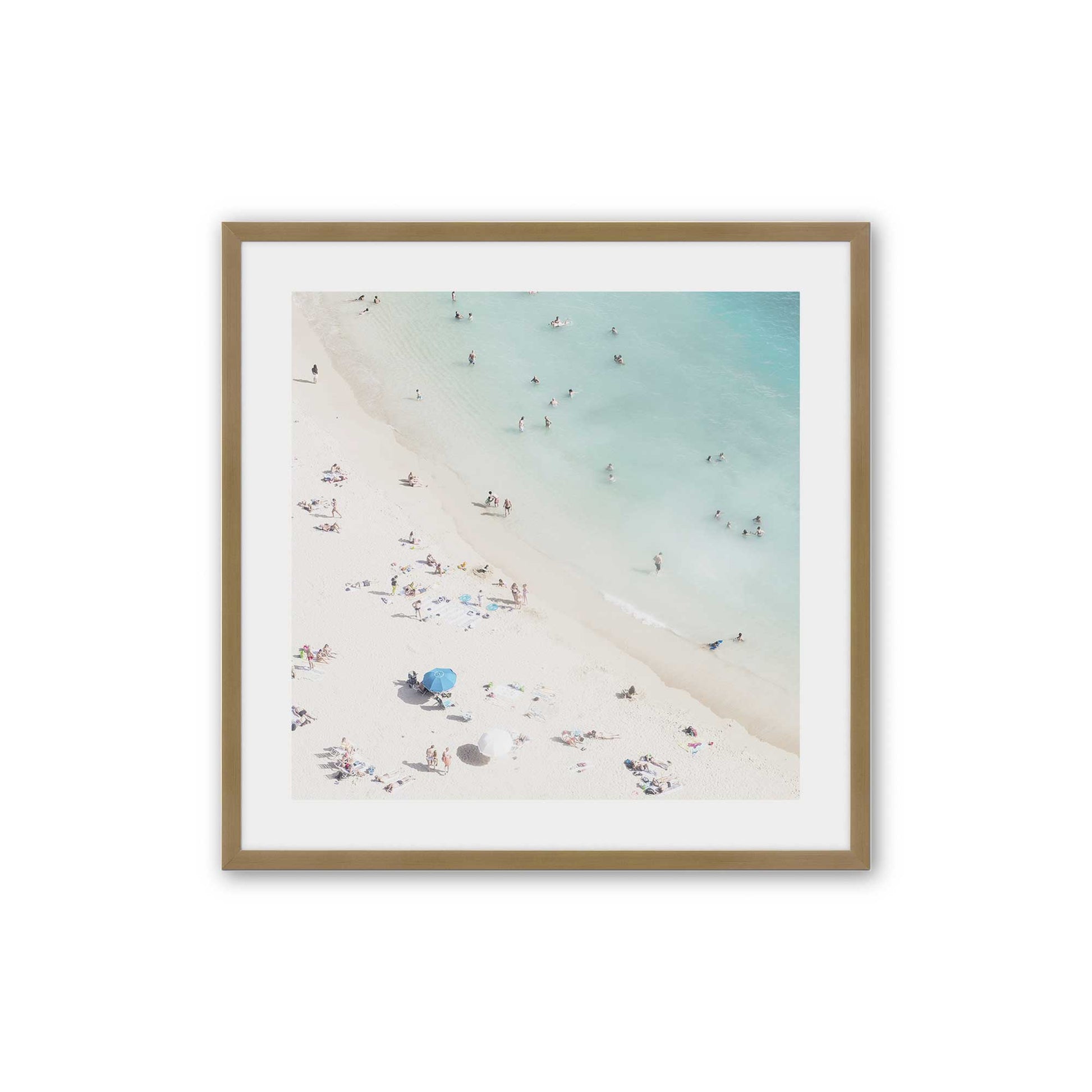 [Color:Brushed Gold], Picture of art in a Brushed Gold frame