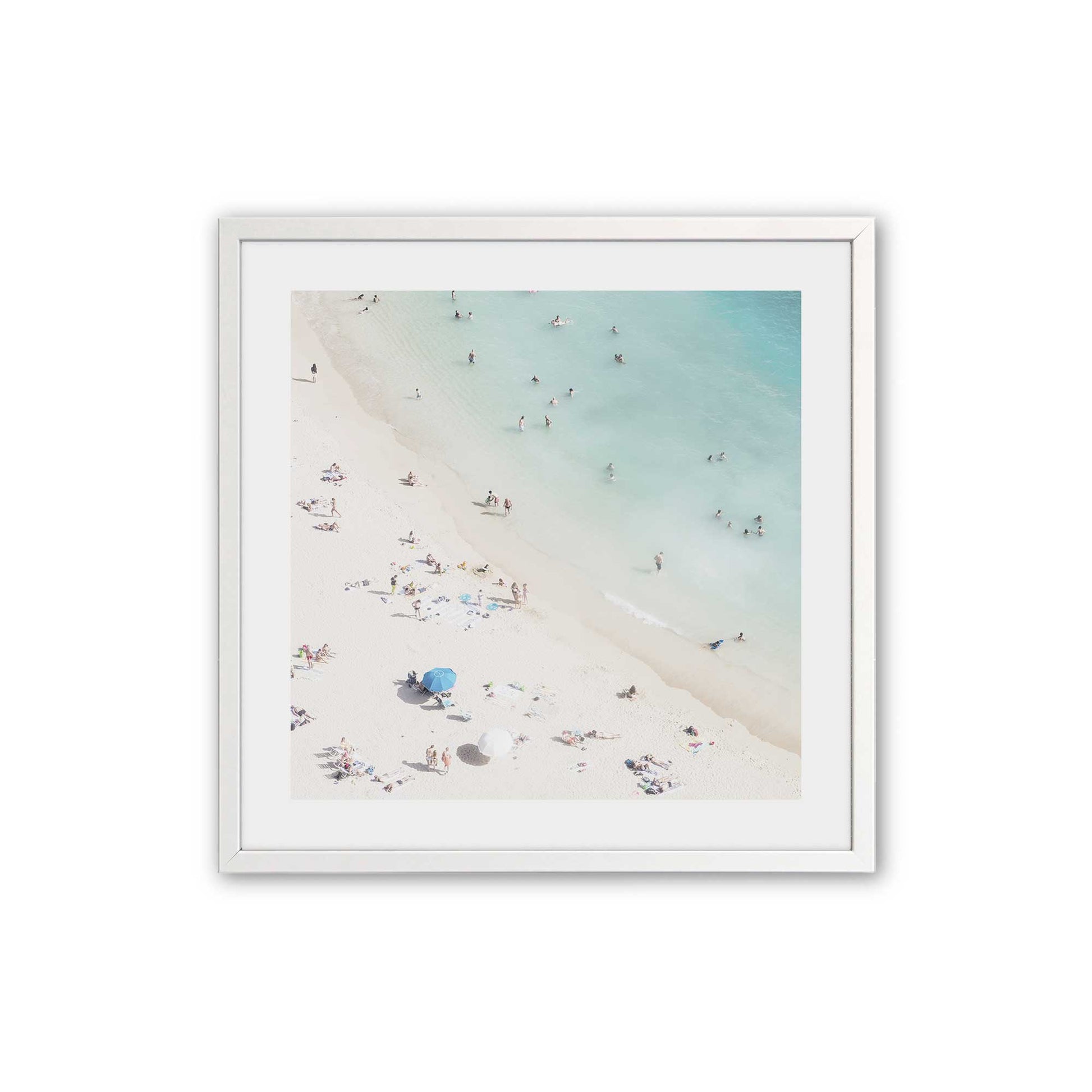 [Color:Opaque White], Picture of art in a Opaque White frame