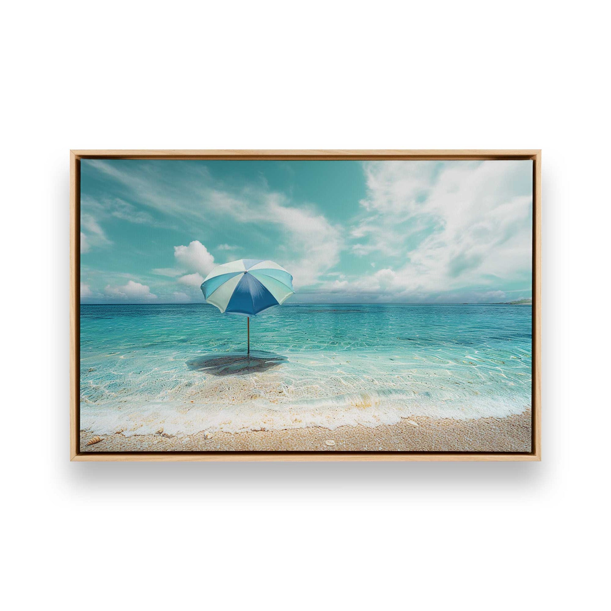 [Color:American Maple], Picture of art in a American Maple frame