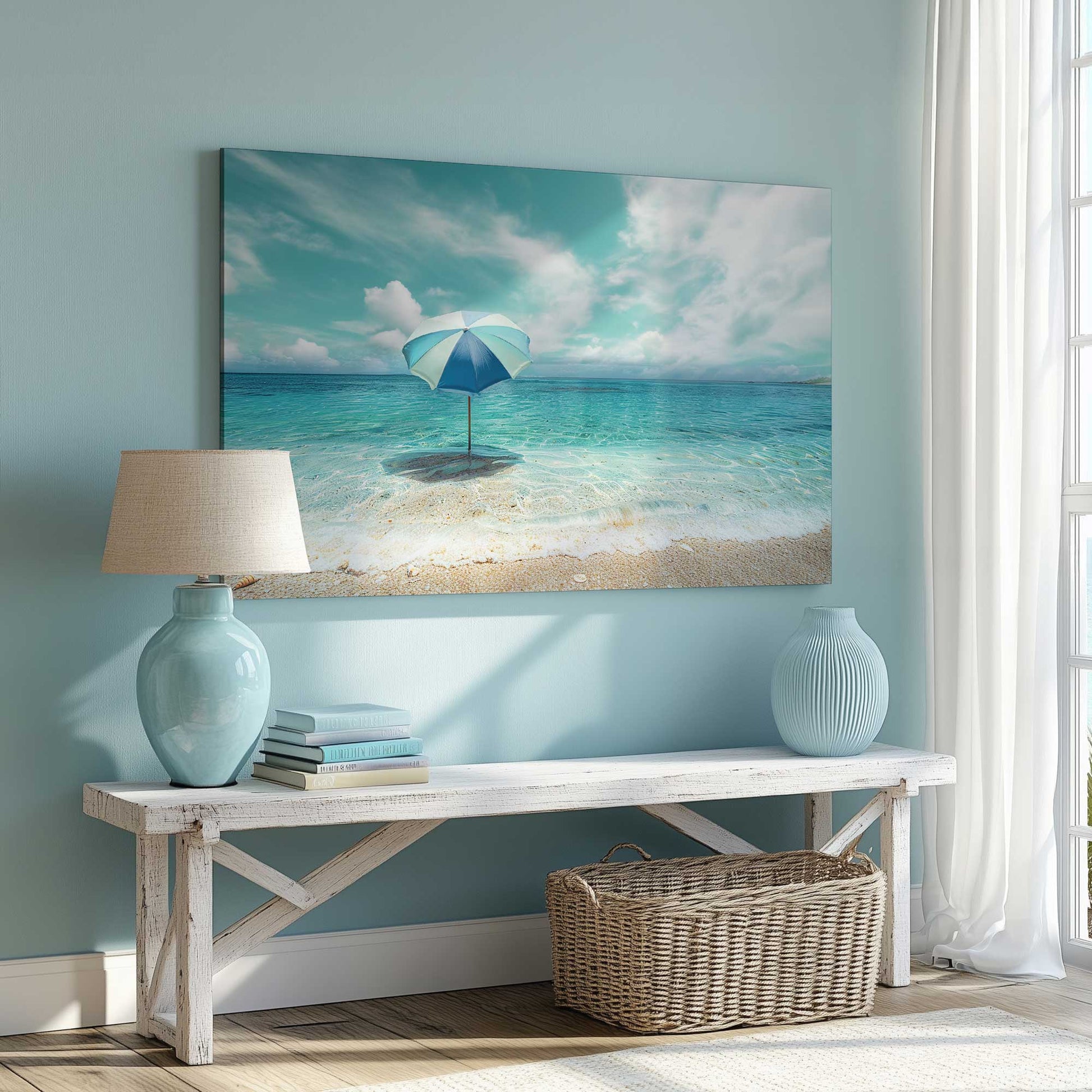 Picture of art in a room