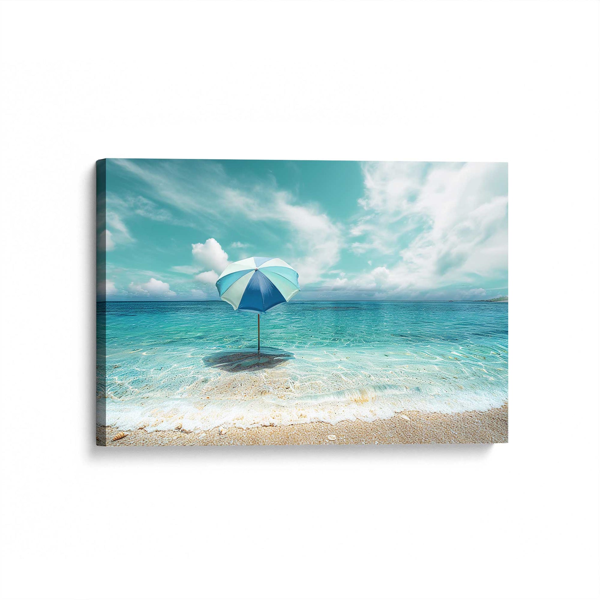 [Color:Stretched Canvas], Picture of art at an angle