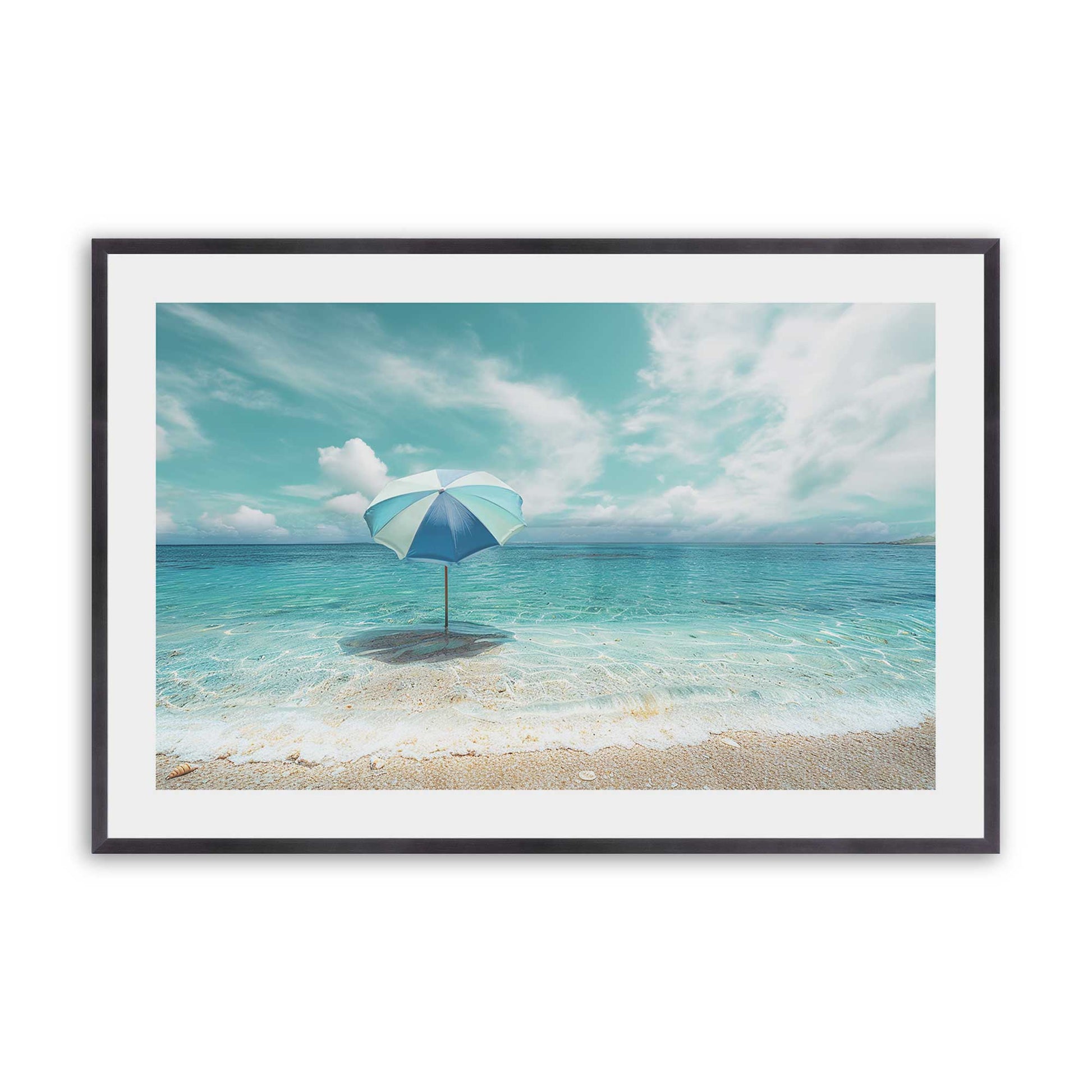 [Color:Weathered Zinc], Picture of art in a Weathered Zinc frame