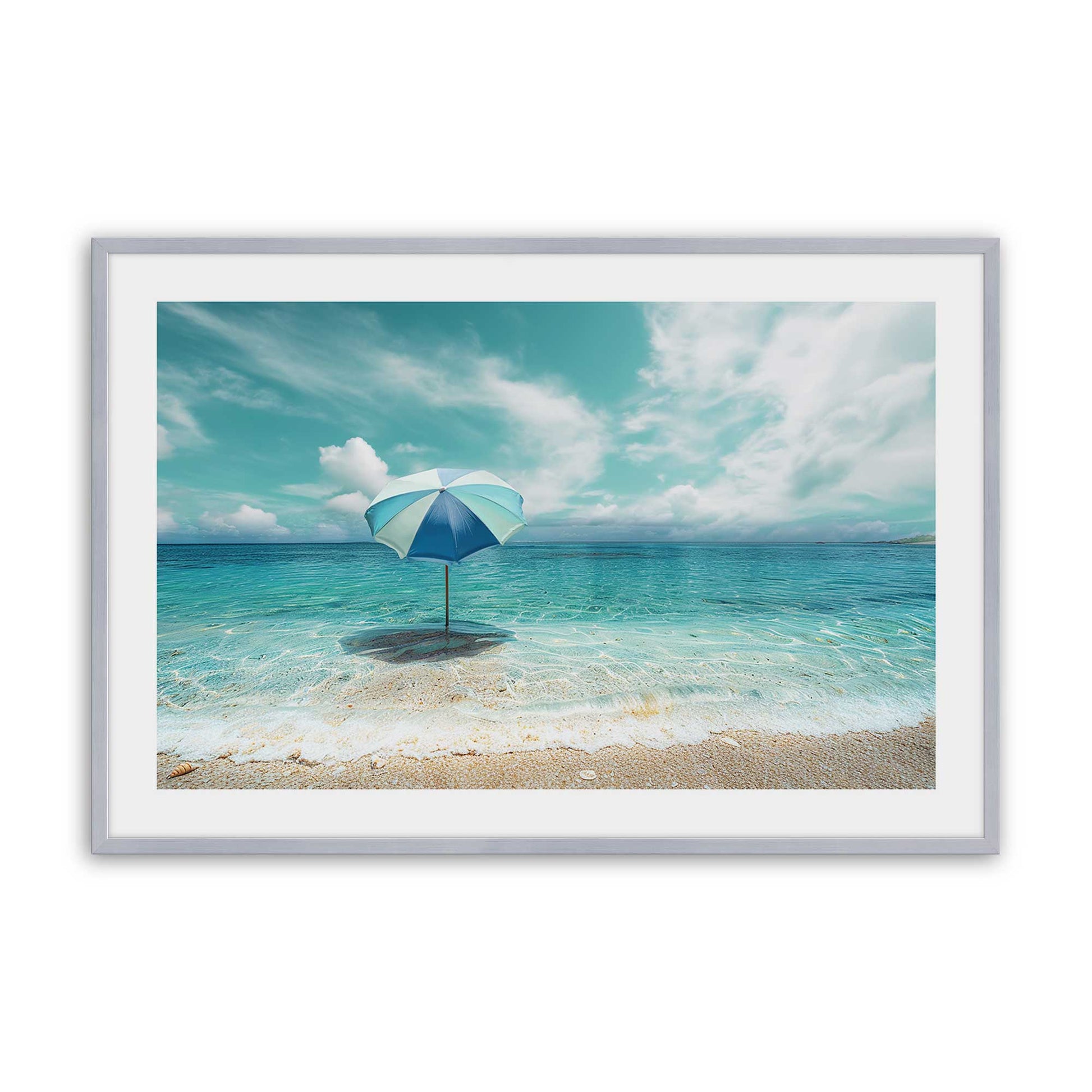 [Color:Polished Chrome], Picture of art in a Polished Chrome frame