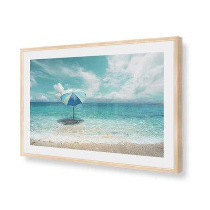 [Color:Raw Maple], Picture of art in a Raw Maple frame of the corner