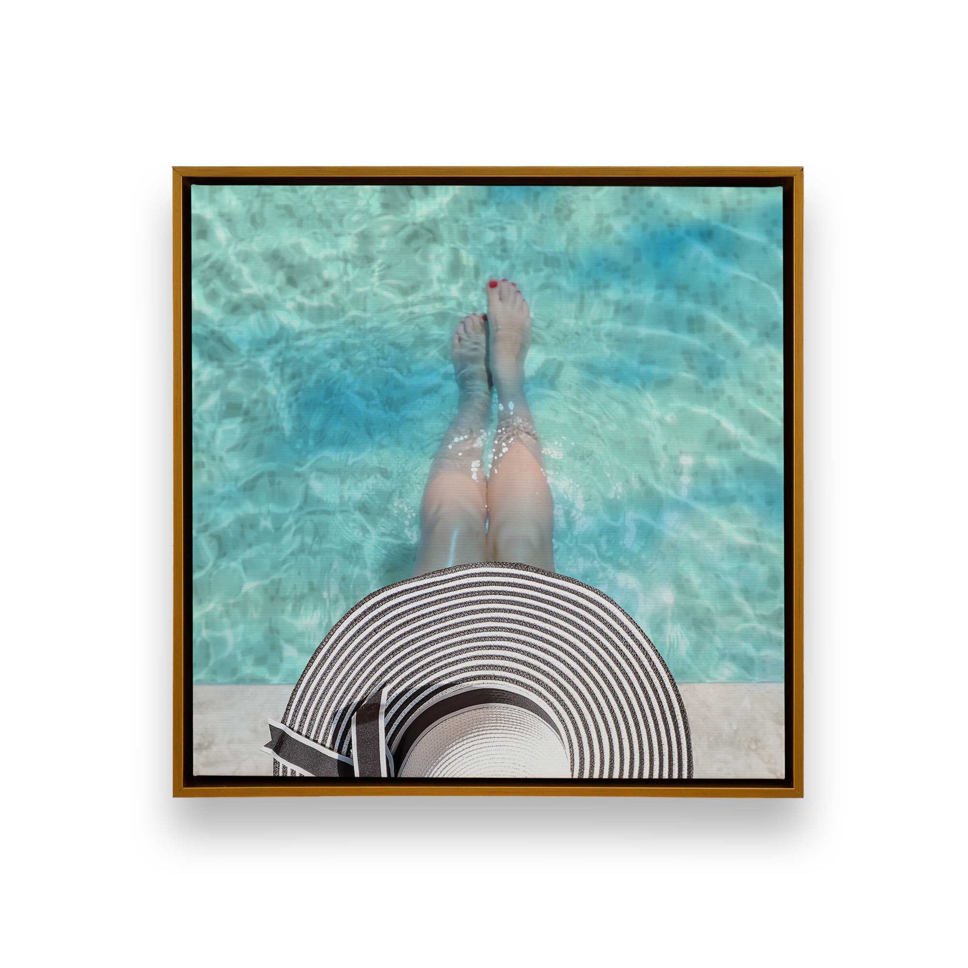 [Color:Polished Gold], Picture of art in a Polished Gold frame