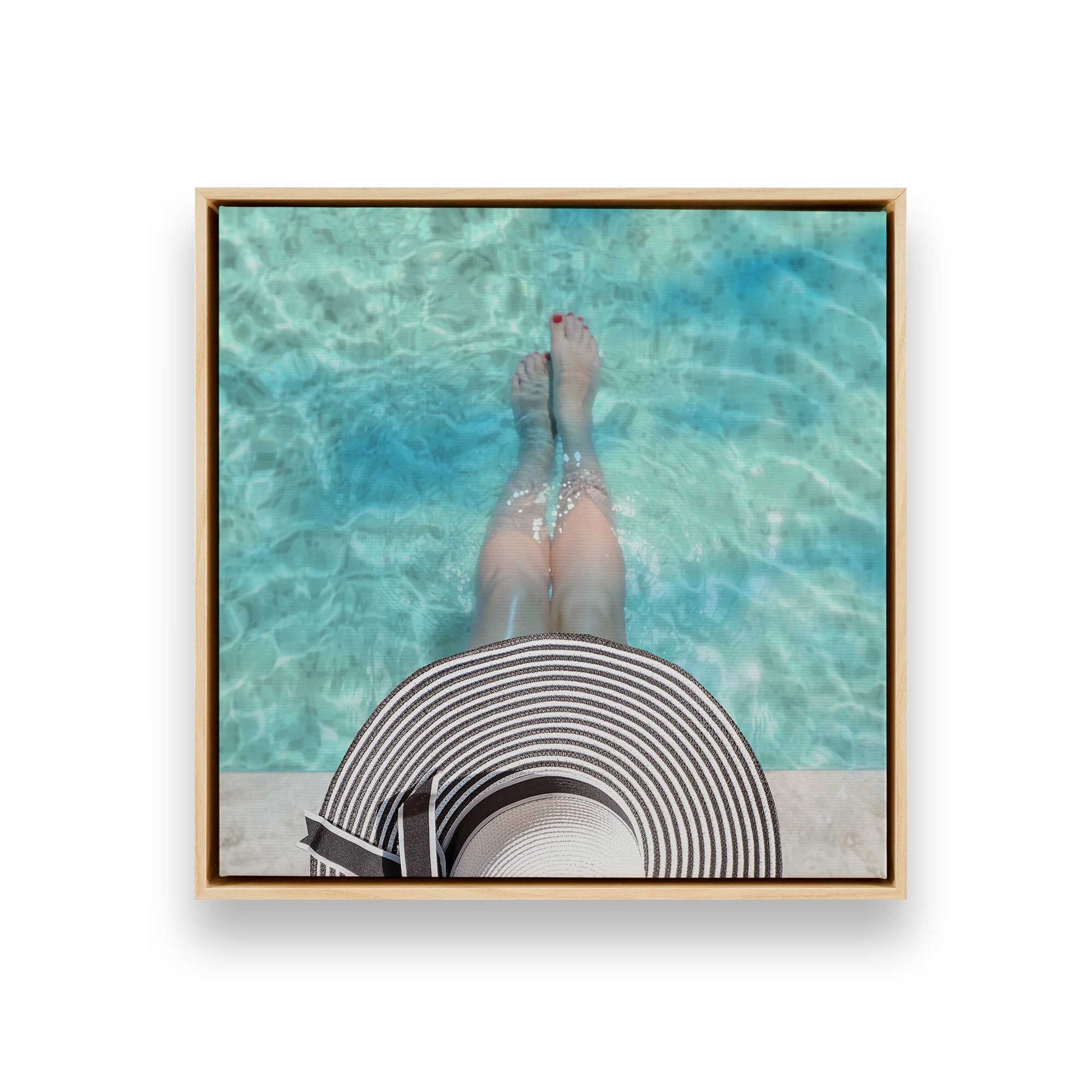 [Color:American Maple], Picture of art in a American Maple frame