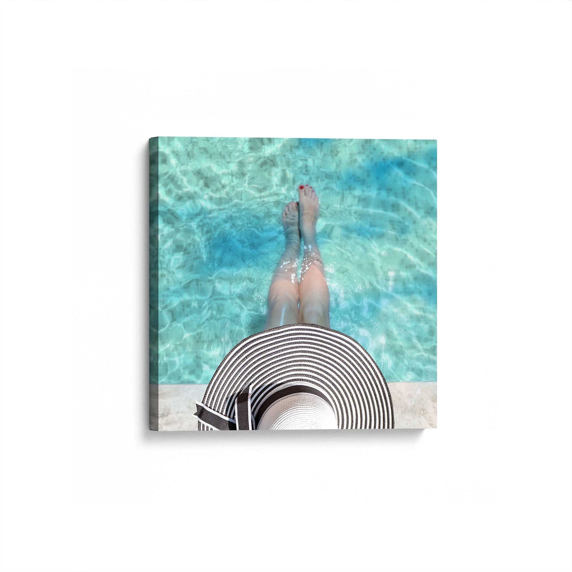 [Color:Stretched Canvas], Picture of the corner of the art
