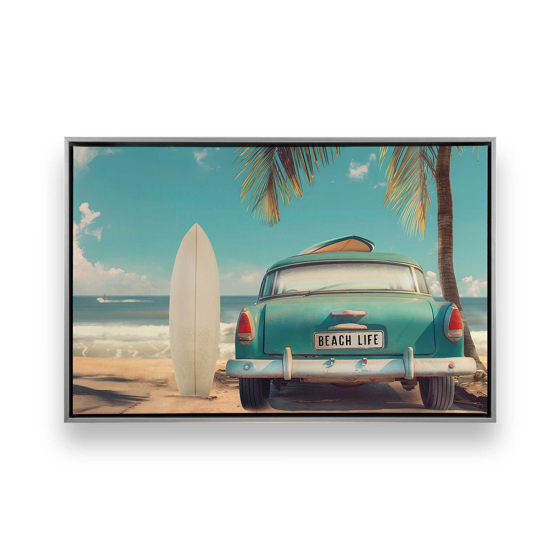 [Color:Polished Chrome], Picture of art in a Polished Chrome frame