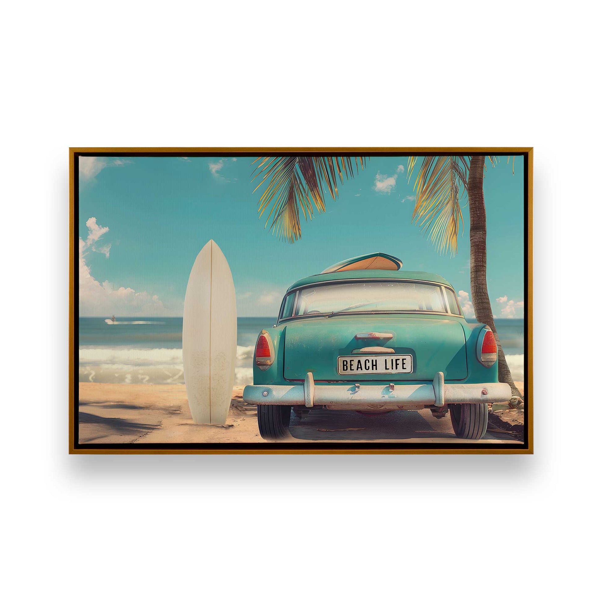 [Color:Polished Gold], Picture of art in a Polished Gold frame