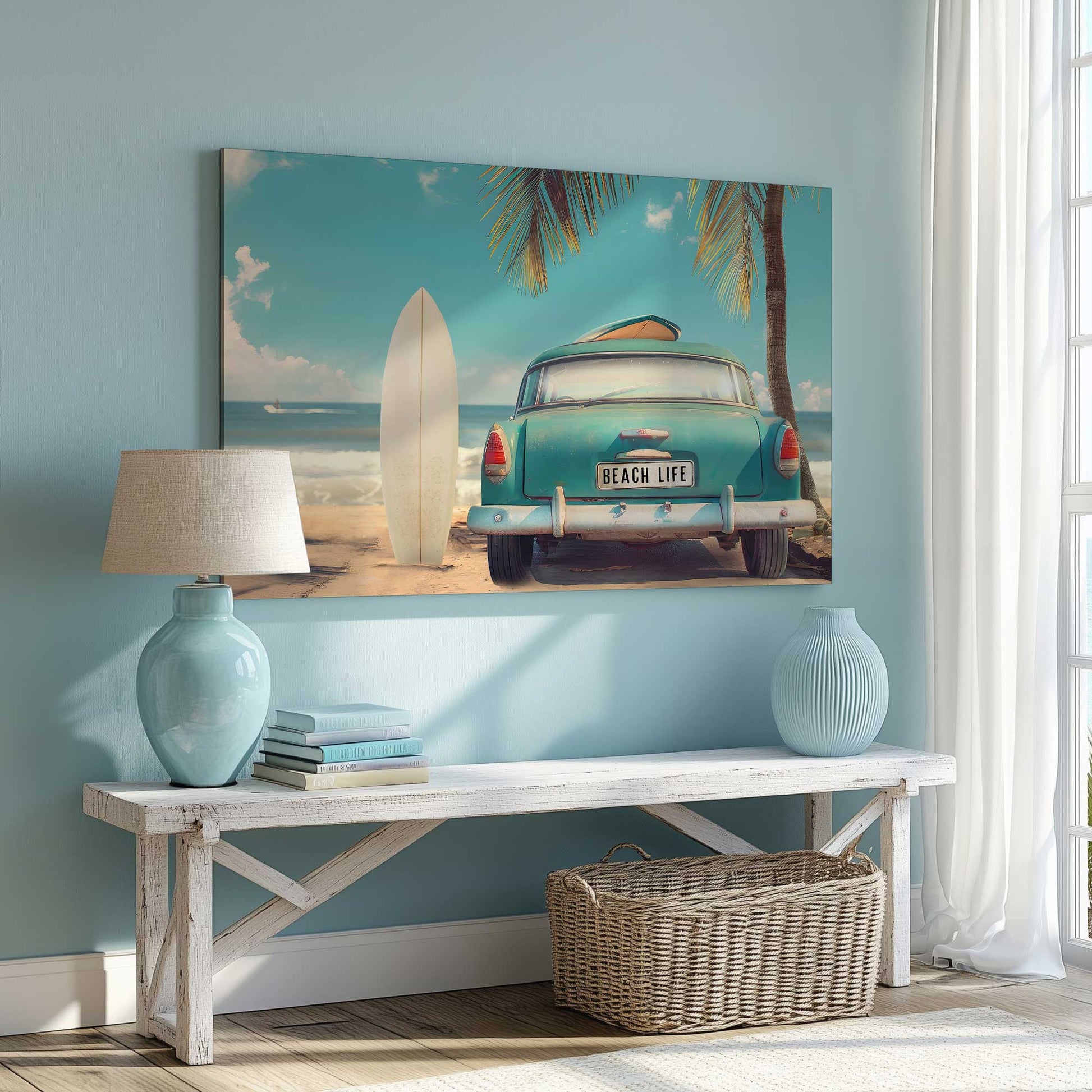 Picture of art in a room