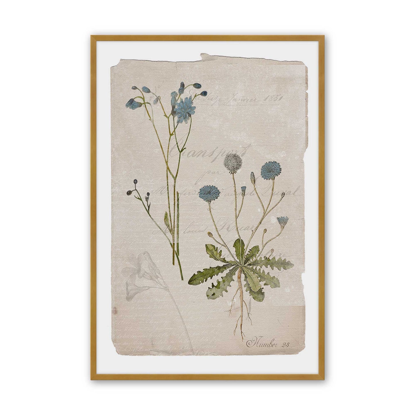 [Color:Polished Gold], Picture of art in a Polished Gold frame