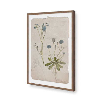 [Color:Walnut], Picture of art in a Walnut frame of the corner