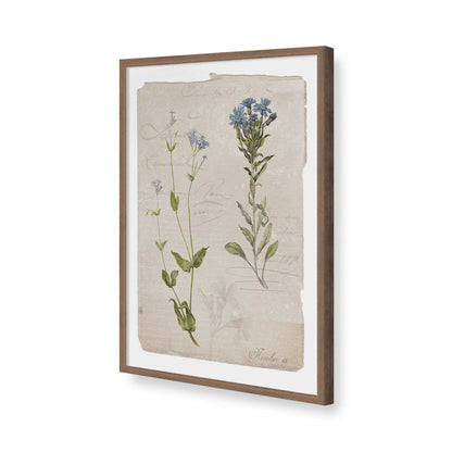 [Color:Walnut], Picture of art in a Walnut frame of the corner