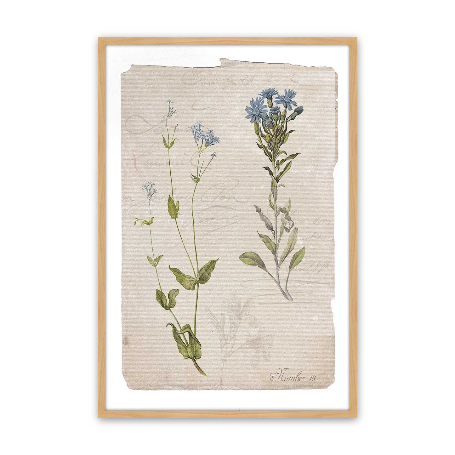 [Color:American Maple], Picture of art in a American Maple frame