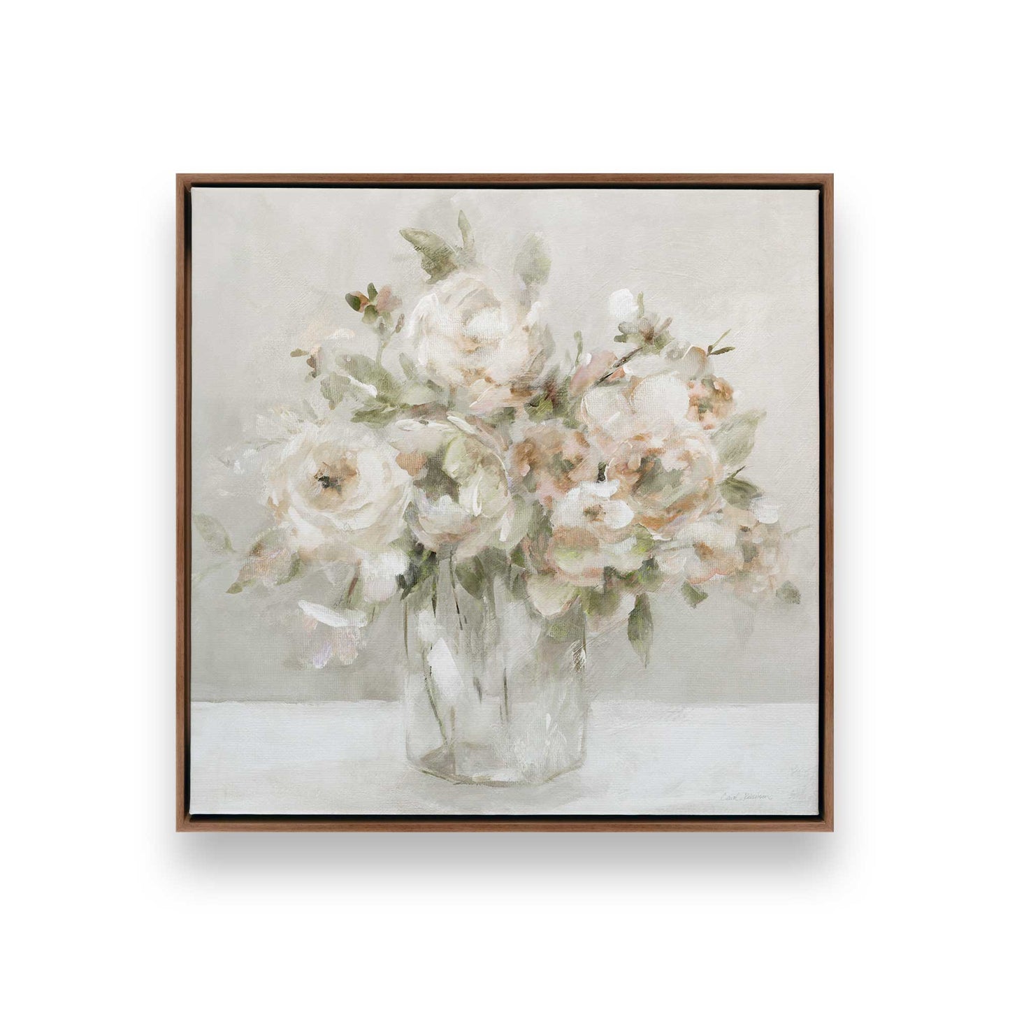 [Color:Walnut], Picture of art in a Walnut frame