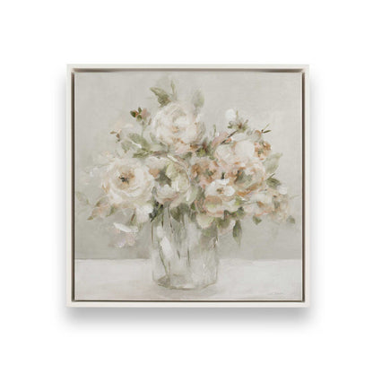 [Color:Opaque White], Picture of art in a White frame