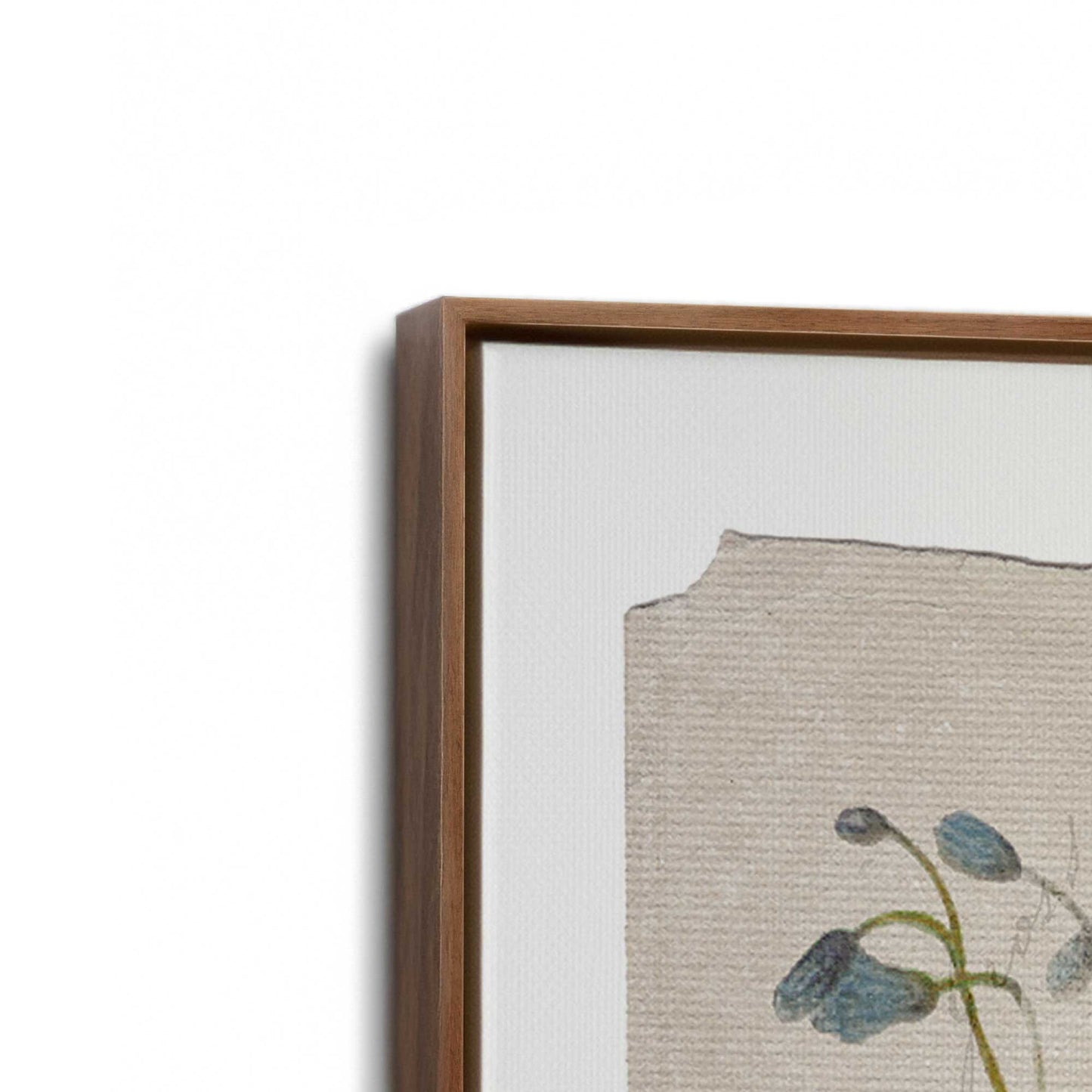 [Color:Walnut], Picture of the corner of the art