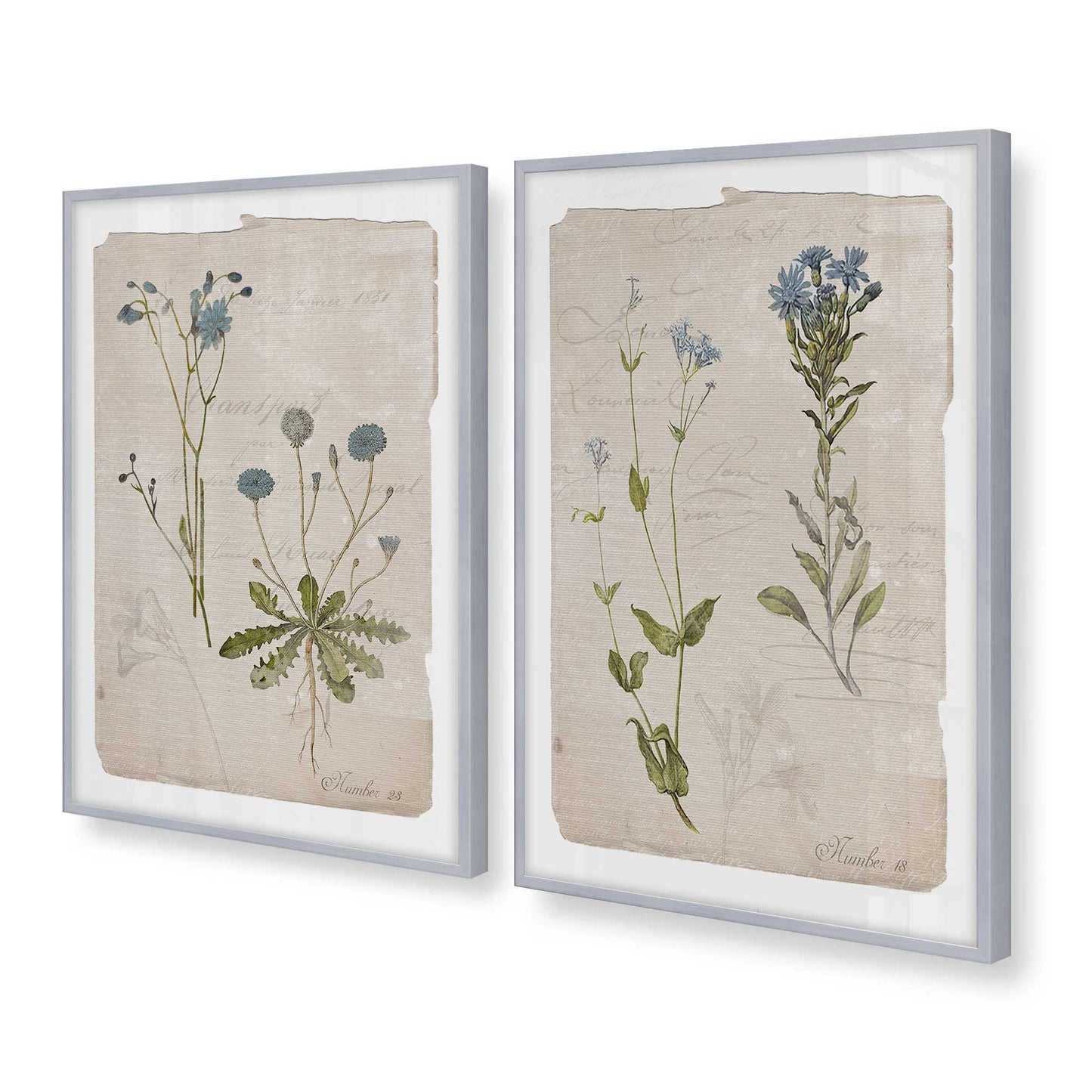 [Color:Polished Chrome], Picture of art in a Polished Chrome frame at an angle