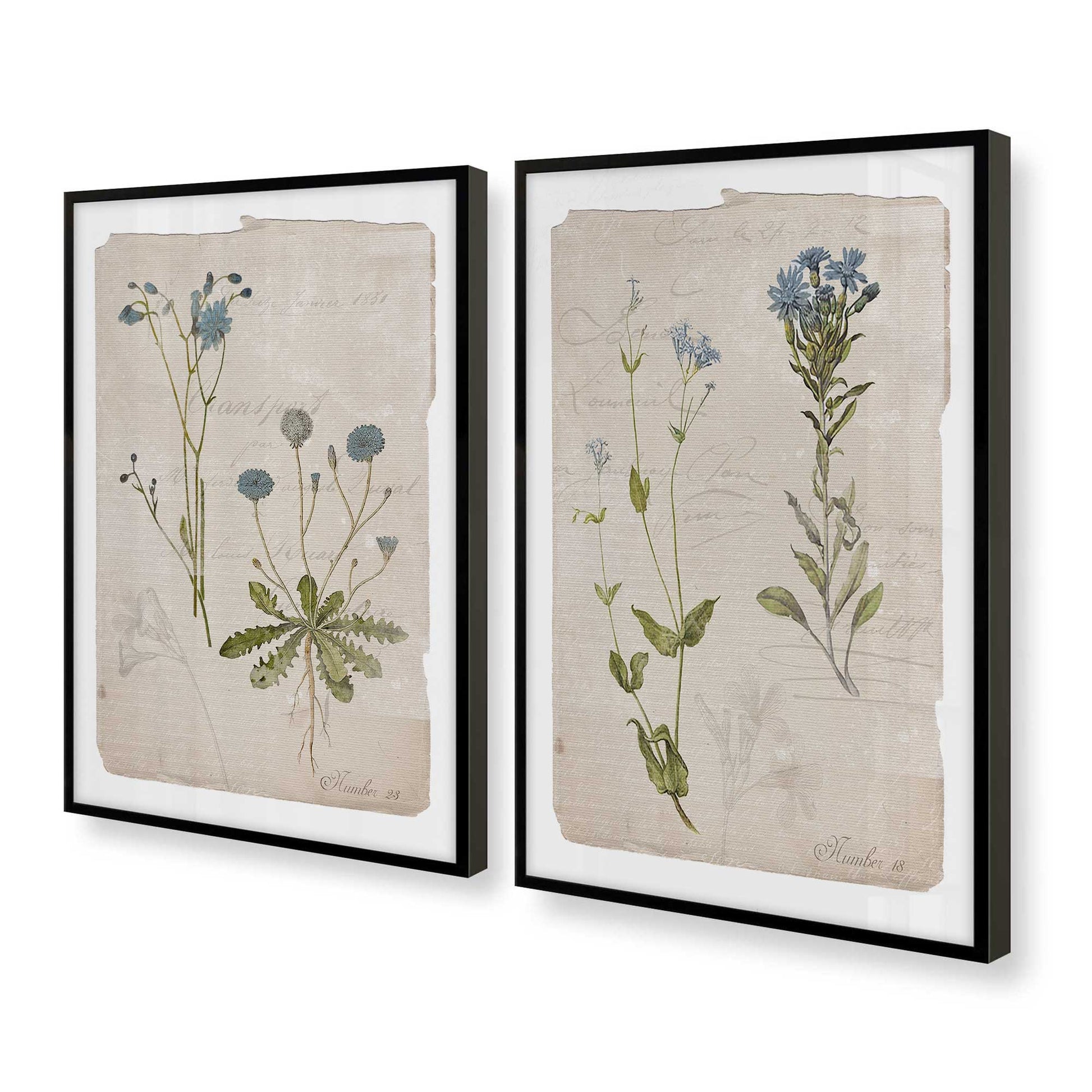 [Color:Satin Black], Picture of art in a Satin Black frame at an angle
