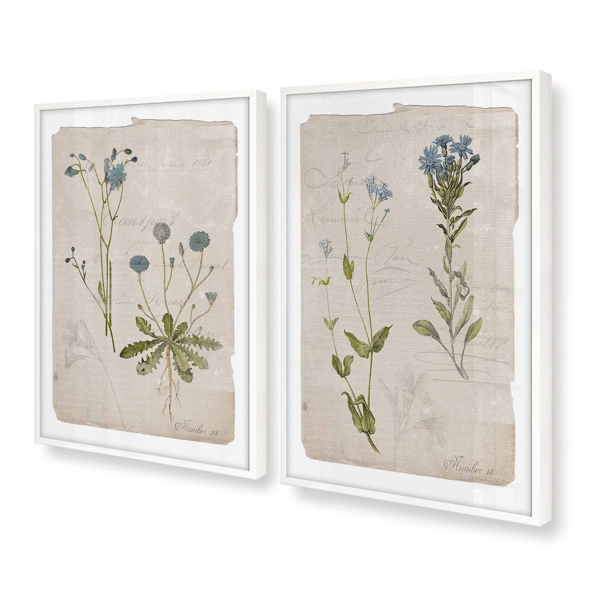 [Color:Opaque White], Picture of art in a Opaque White frame at an angle