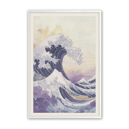 [Color:Opaque White], Picture of art in a Opaque White frame