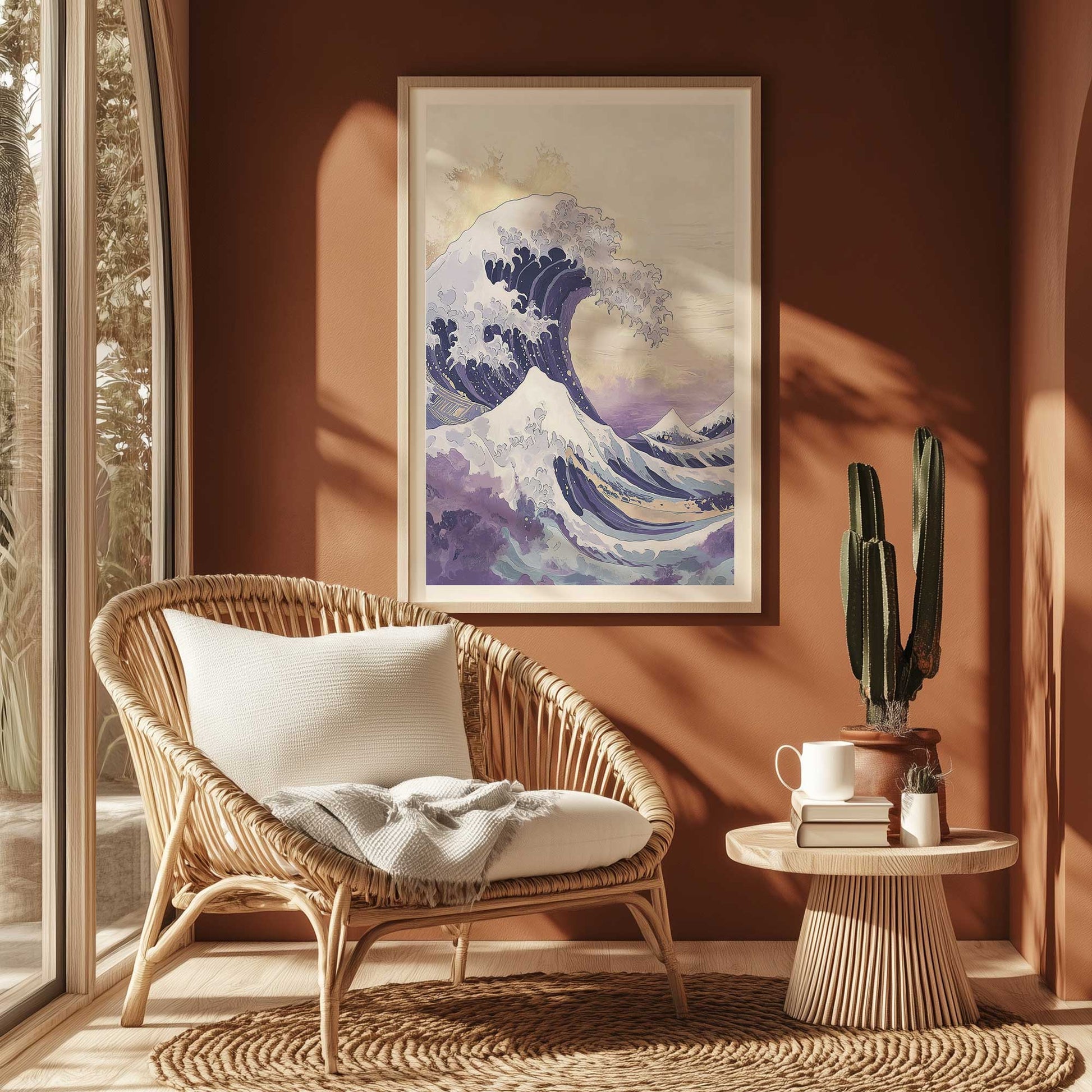 Picture of art in a room