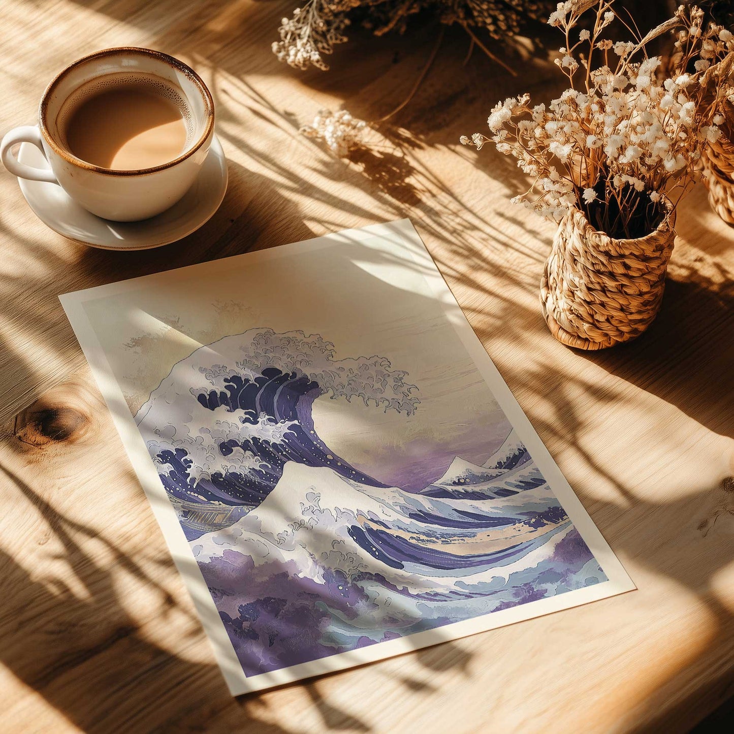 [Color:Rolled Print], Picture of close up of art