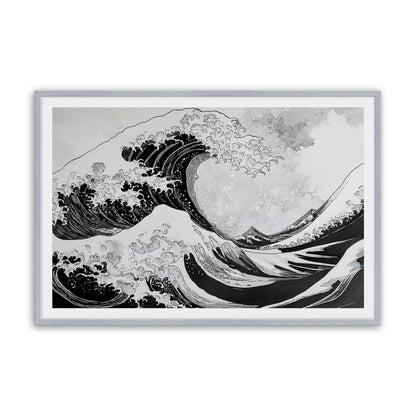[Color:Polished Chrome], Picture of art in a Polished Chrome frame