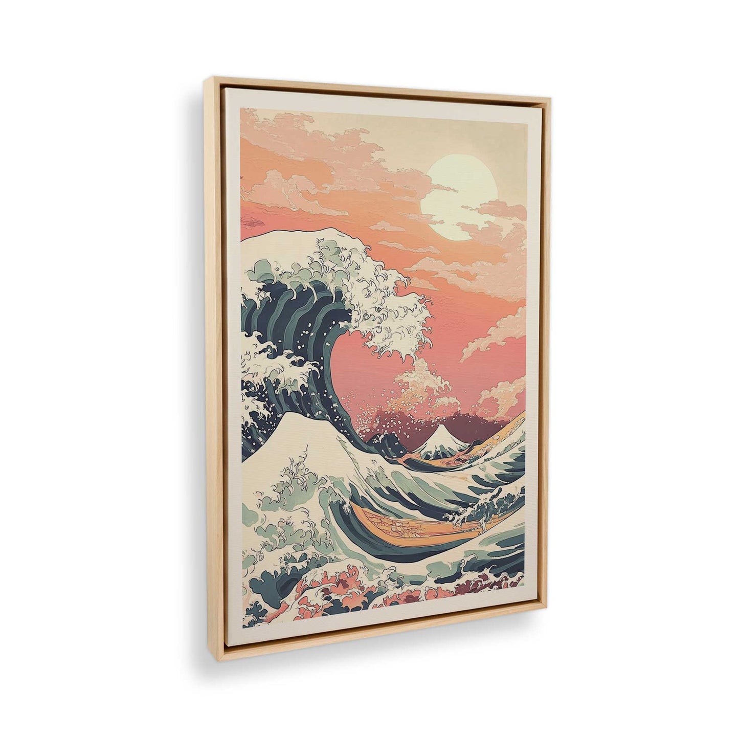[Color:American Maple], Picture of the corner of the art