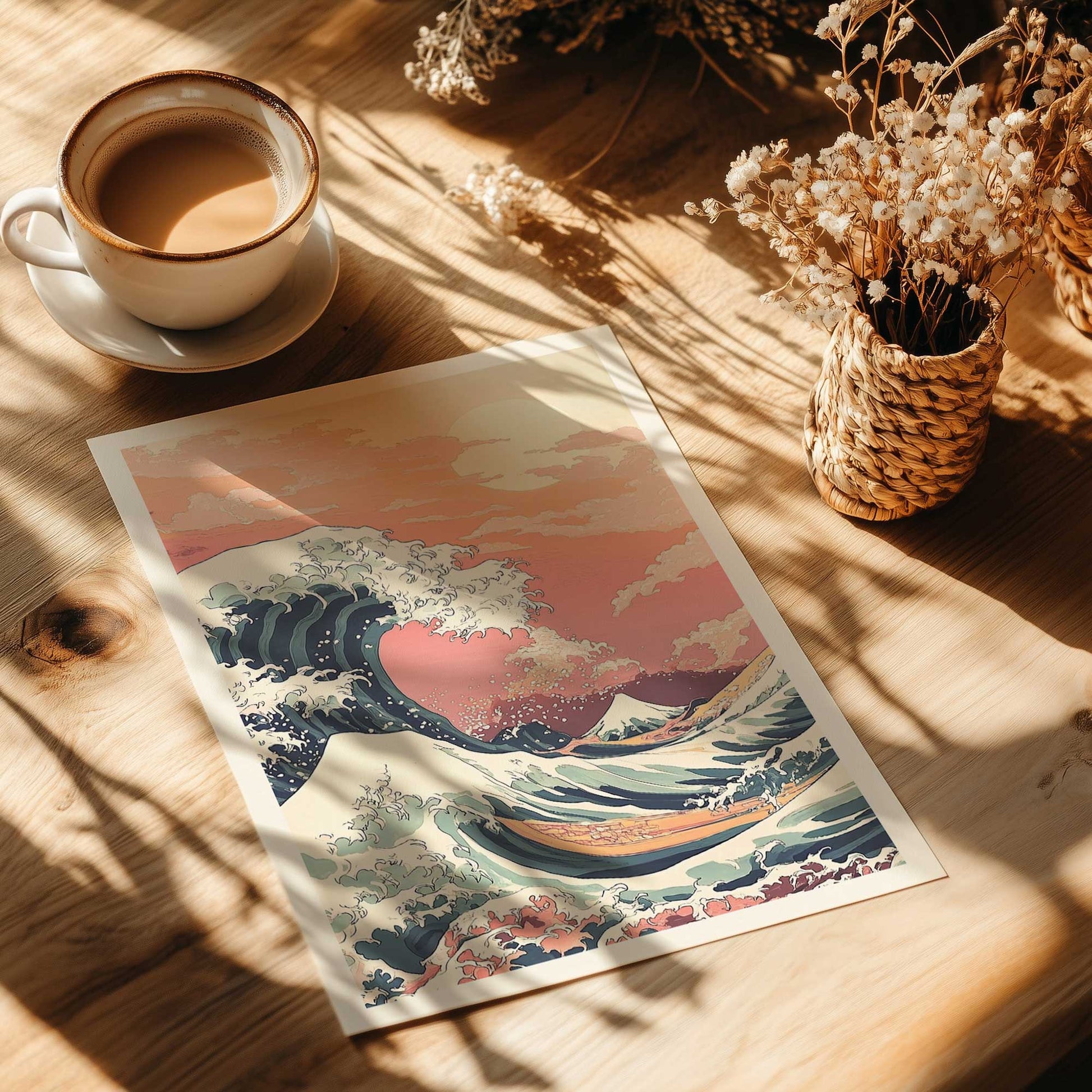 [Color:Rolled Print], Picture of close up of art