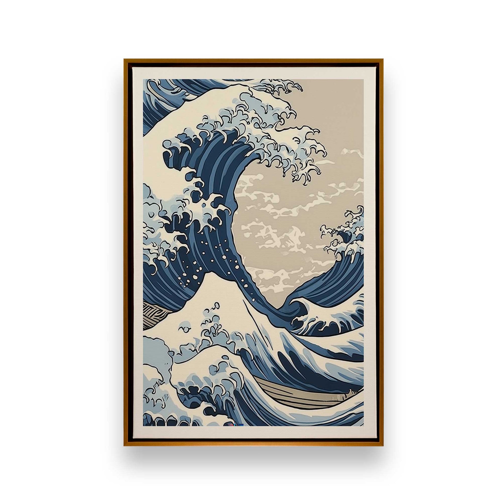 [Color:Polished Gold], Picture of art in a Polished Gold frame