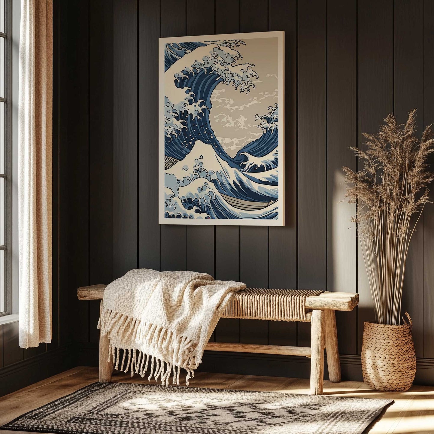 Picture of art in a room