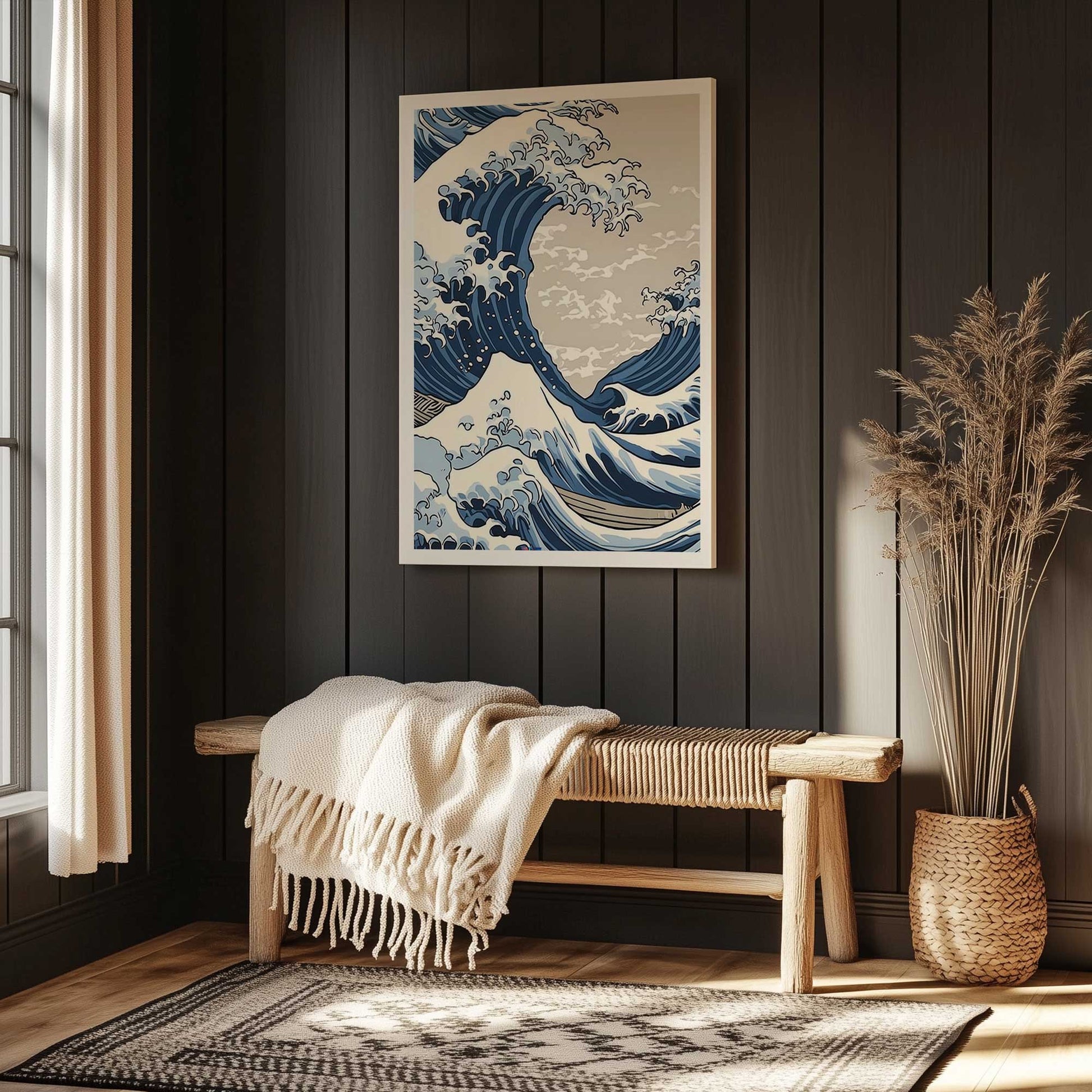 Picture of art in a room