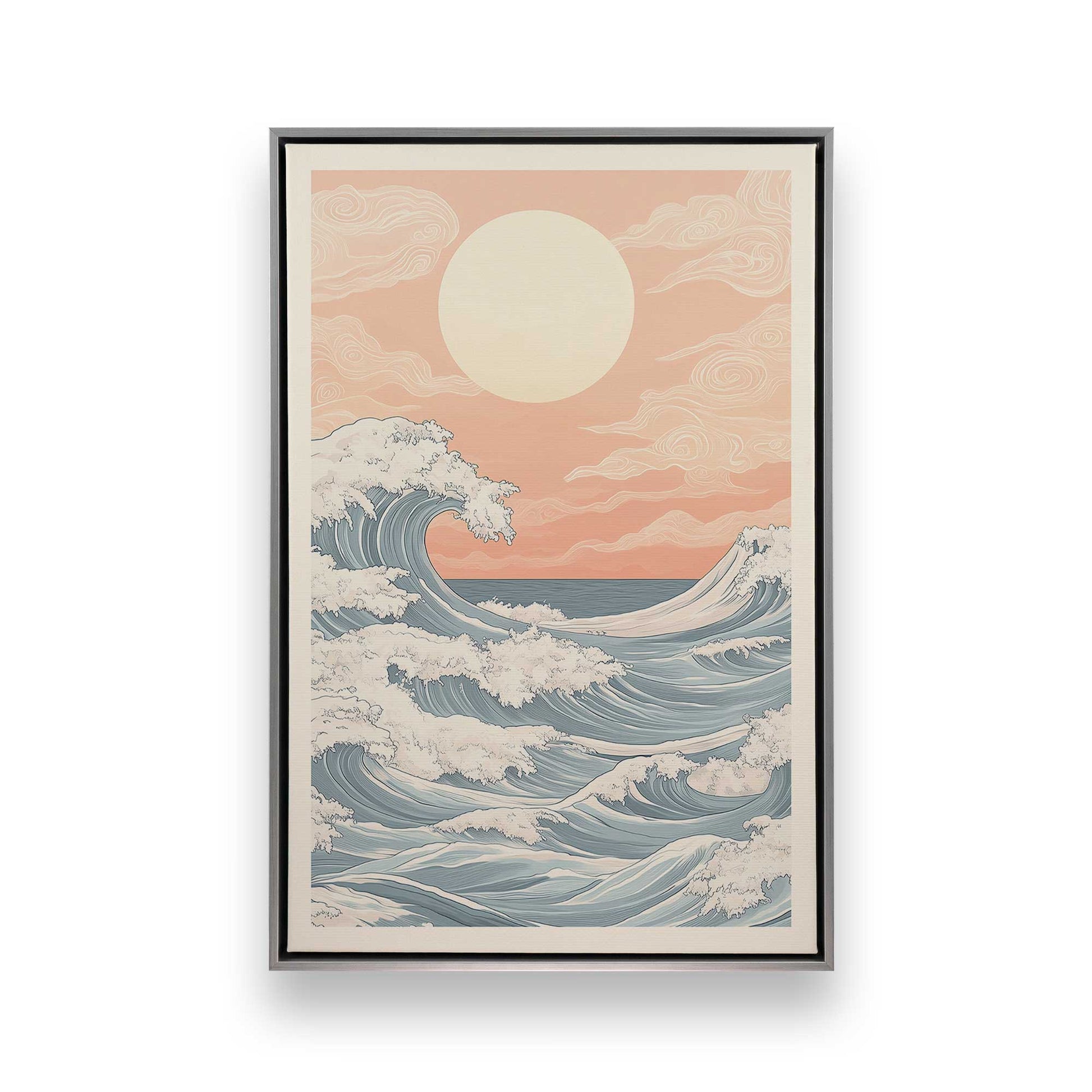 [Color:Polished Chrome], Picture of art in a Polished Chrome frame